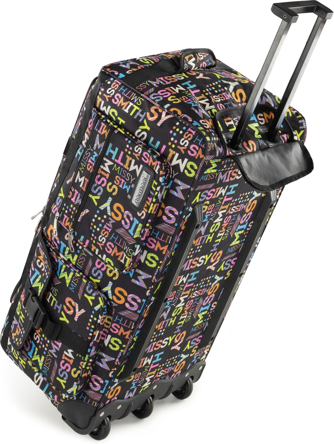 normani Stabile Reisetasche Trolley Big Size XL 80-150 Liter mit 2 Rollen –Robust und wasserabweisen