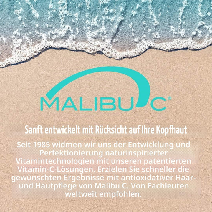 Malibu C Hydrate Color Wellness Kollektion (Shampoo 266ml + Conditioner 266ml + Color Lock Maske 4 x