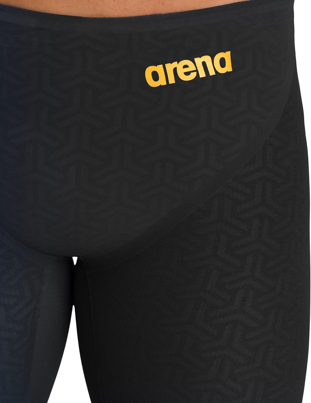 ARENA Herren Powerskin Carbon Glide Badehose 80 Schwarz/Gold, 80 Schwarz/Gold
