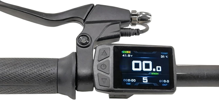 KT 35A 36V/48V Dual-Modus-E-Bike-Controller mit Rechteckwelle und LCD-Display, Unterstützt Sensorlos