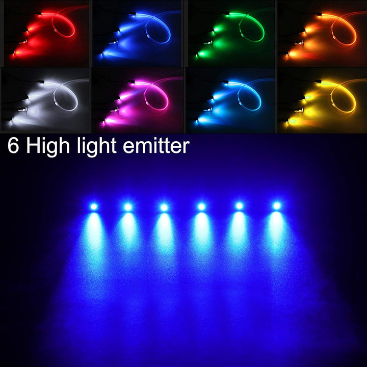 TABEN Auto Innenraum Umgebungslicht 64 Farben APP Control Auto Dekoration Atmosphäre Licht Kit Wasse