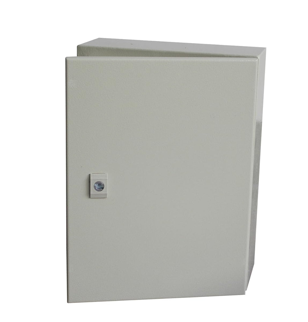RS PRO Stahl Wandgehäuse RAL 7032 IP66, HxBxT 600 mm x 500 mm x 300mm