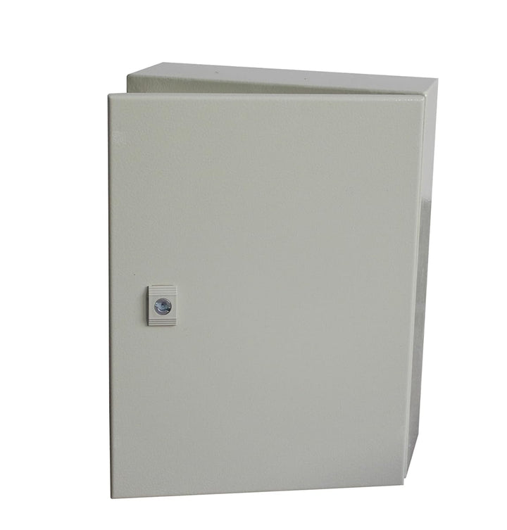 RS PRO Stahl Wandgehäuse RAL 7032 IP66, HxBxT 600 mm x 500 mm x 300mm