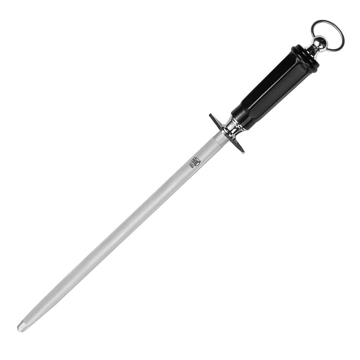 MITSUMOTO SAKARI 44 cm Runder Wetzstahl, Profi Wetzstein, Japanischer Kohlenstoffstahl Knife Sharpen