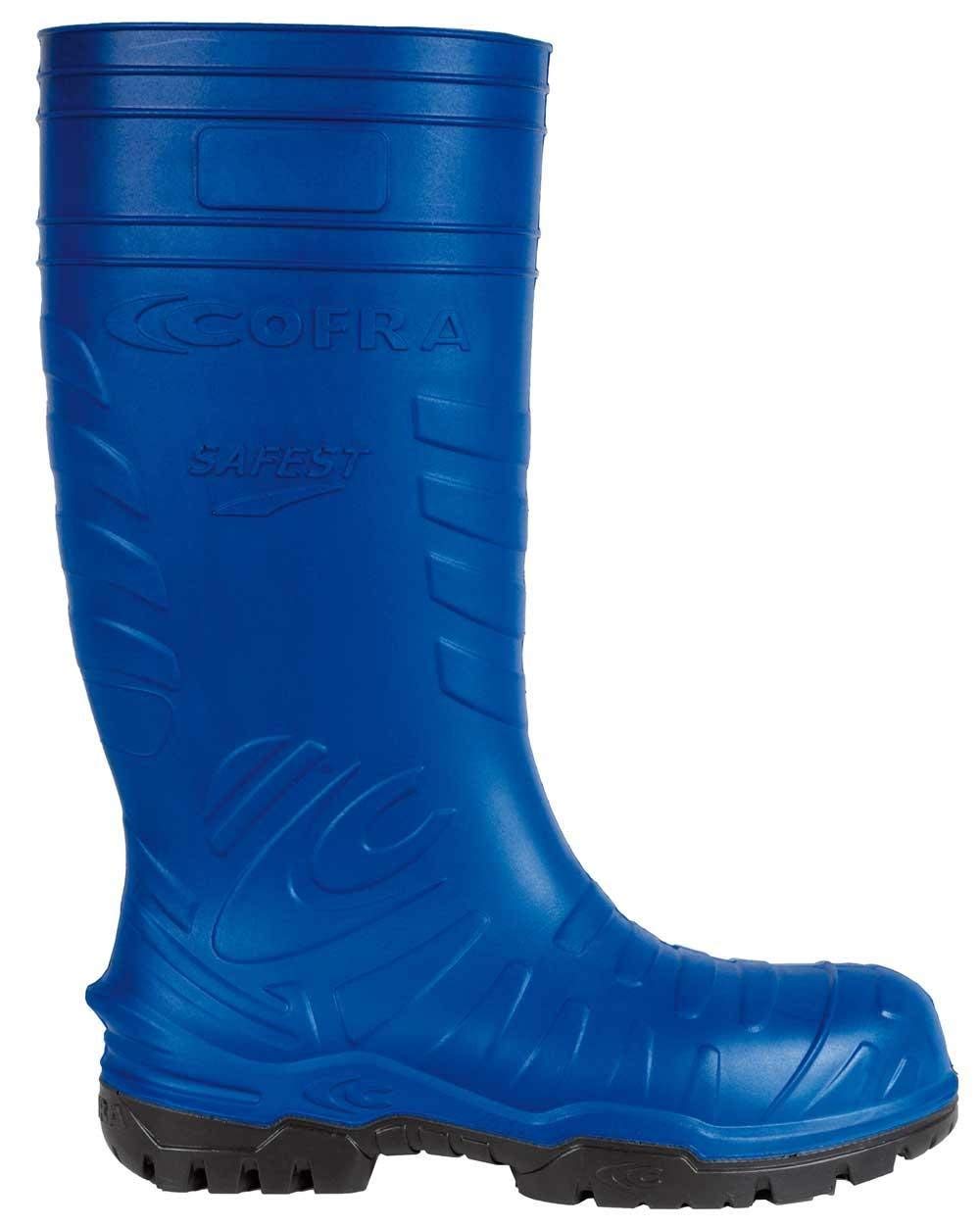 Cofra 00060-004.W39 SAFEST BLUE S5 CI SRC Sicherheitsstiefel, Blau/Schwarz, Grösse 39 39 EU Blau, 39