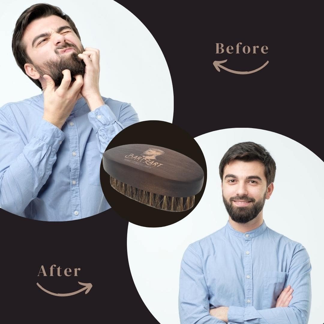 BartZart Shabo Bartpflege Set 5 tlg. I Set aus Rasiermesser mit Wechselklingen I Bartöl I Bartwachs