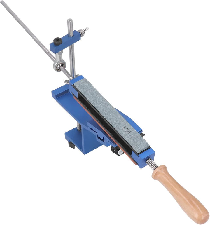 Greensen Messerschärfer mit Festem Winkel, 6 Schleifsteine, 15° und 40° Winkel, Kit 200S