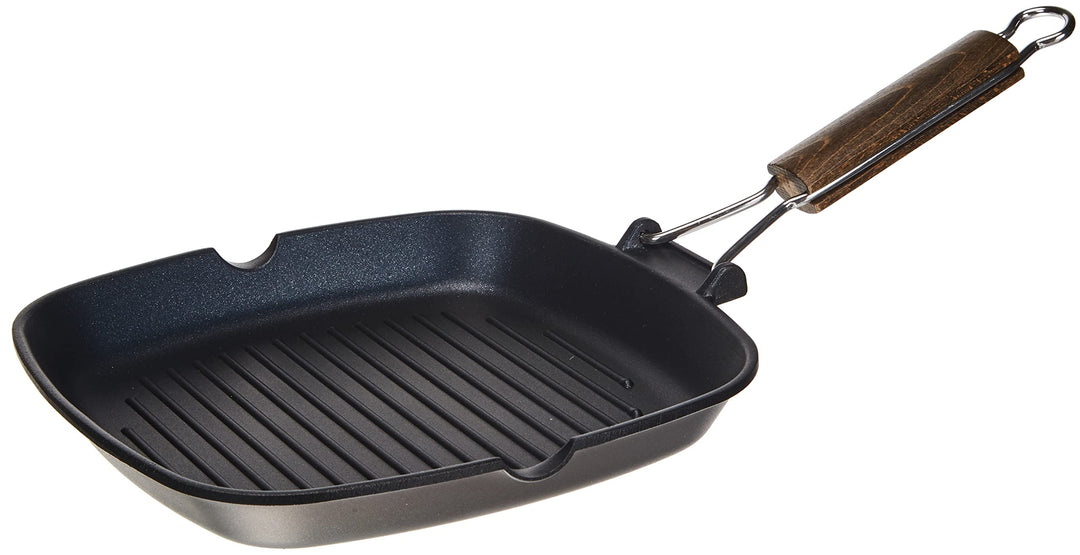 Home ANTIKARS Delizia Antihaft-Grillpfannengriff 26x26 Kochgeschirr und Zubereitung, Aluminiumdruckg