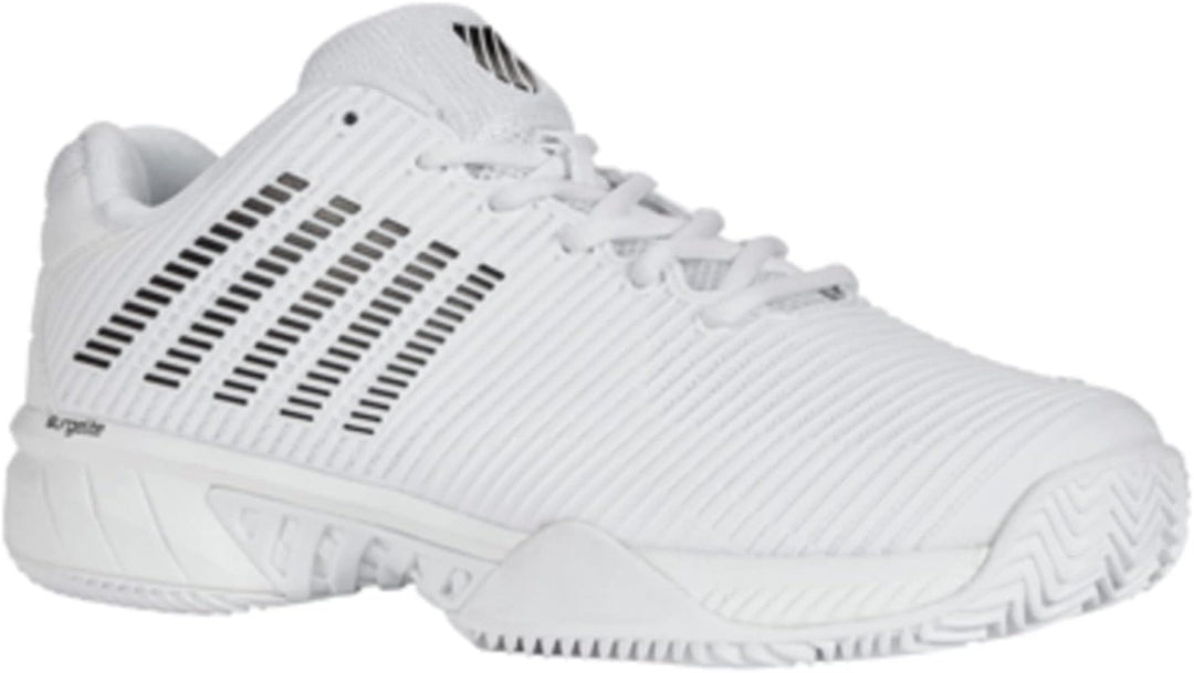 K-Swiss Herren Hypercourt Express 2 Hb Tennis Shoe 45 EU White Black, 45 EU White Black