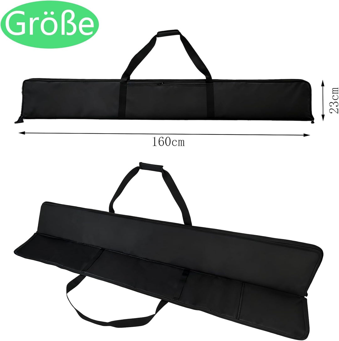 Führungsschiene Tasche 1.6m, für Bis zu 2 Schienen 1100mm/1400mm/1500mm, Plus-Version, ‌Kompatibel m