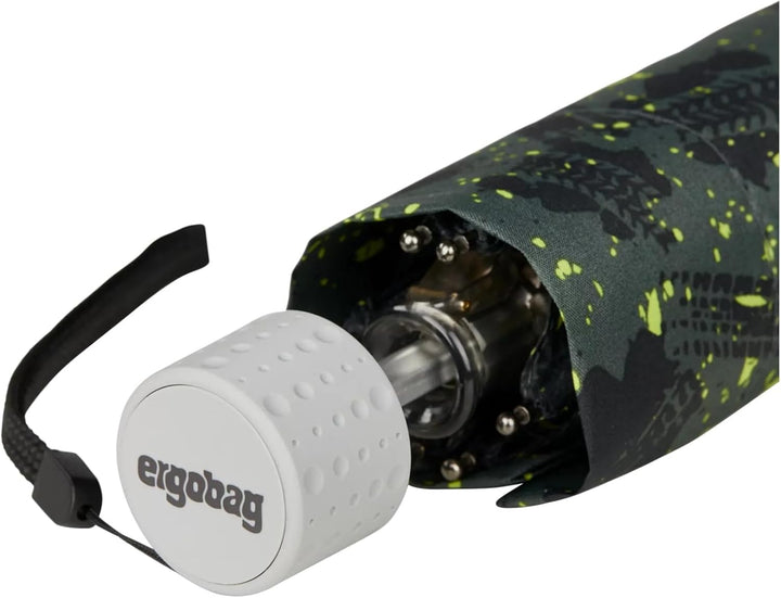 ergobag Regenschirm One Size MähdreschBär - Grau, One Size MähdreschBär - Grau