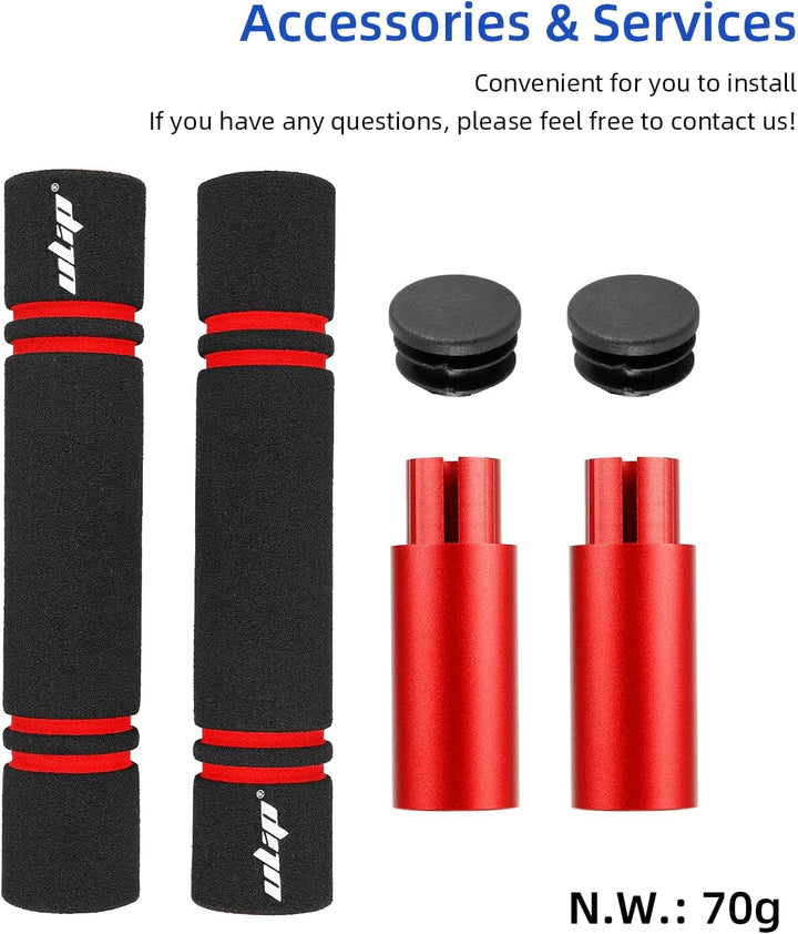 ulip Scooter Aluminium Lenker Verlängerung Set für Armaturenbrett Handys Rückspiegel für Xiaomi M365