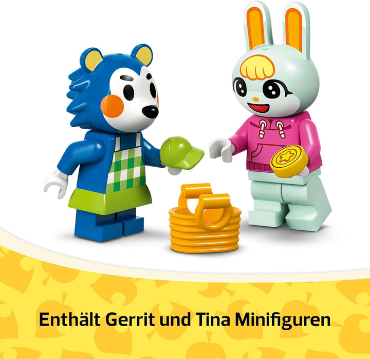 LEGO Animal Crossing Die Schneiderei der Schneiderschwestern, Bauset für kreative Rollenspiele, Gesc