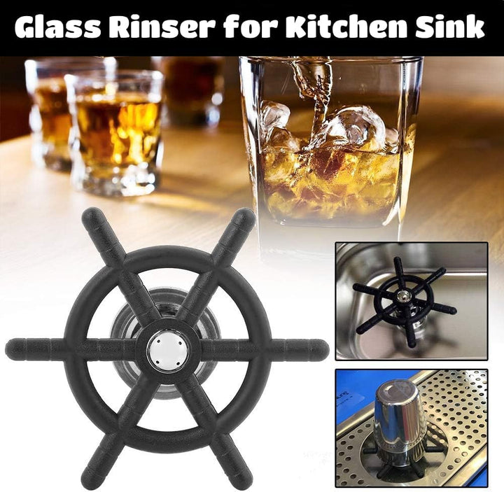 Edelstahl Cup Washer, Bar Glass Rinser Wasserhahn Head Rinser Washer Steaming Pitcher für Bierglas K