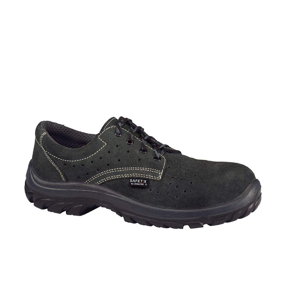 Lemaitre AIRFS10GR35 AIRFOX S1 bas Sicherheitsschuhe, Schwarz, Grösse 35 35 EU, 35 EU