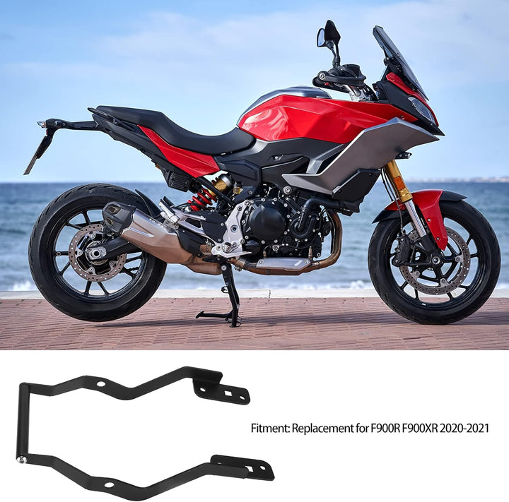KIMISS GPS-Halterung, Motorrad-GPS-Halterung Handy-Standstange Ersatz für F900XR 2020-2021 (Schwarz)