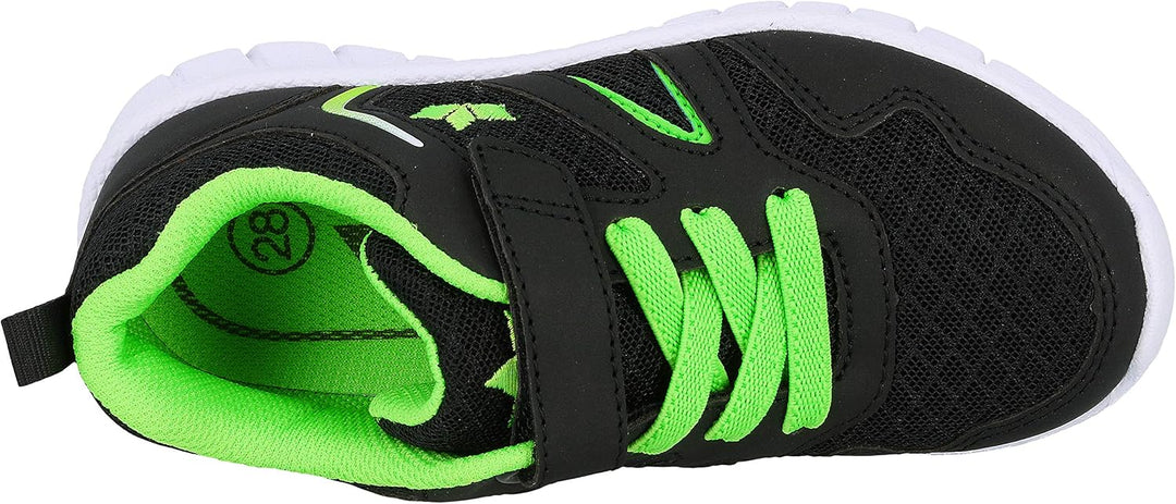 Lico Herren Skip Vs Sneaker 28 EU Schwarz Lemon, 28 EU Schwarz Lemon
