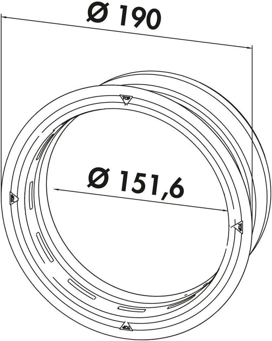 Naber 405.1.066 Compair PRIME flow P-E-Jal Col 150 Mauerkasten inkl. THERMOBOX