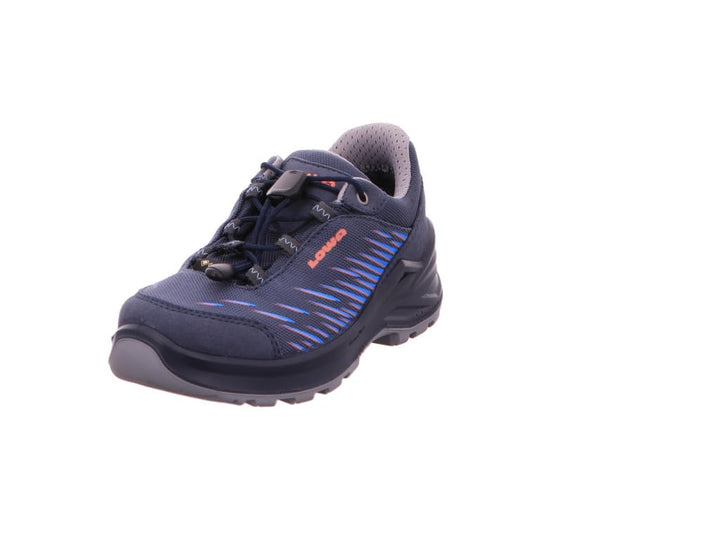 LOWA Halbschuh ZIRROX GTX LO JUNIOR, Stahlblau Rose