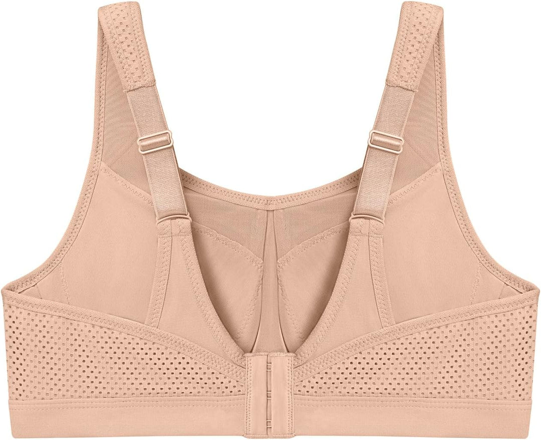 Glamorise Wonderwire 9066 Damen-Sport-BH, Übergrösse, hohe Belastung, mit Bügel 70G Haut, 70G Haut