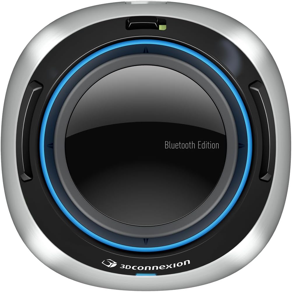 3Dconnexion SpaceMouse Wireless (Bluetooth Edition, 3D-Maus, kabellos, schwarz)