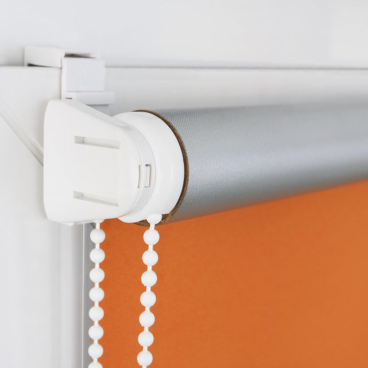 ROLLMAXXX Thermo Verdunkelungsrollo Klemmfix ohne Bohren (110 x 150 cm, grau Melange) 110 x 150 cm G