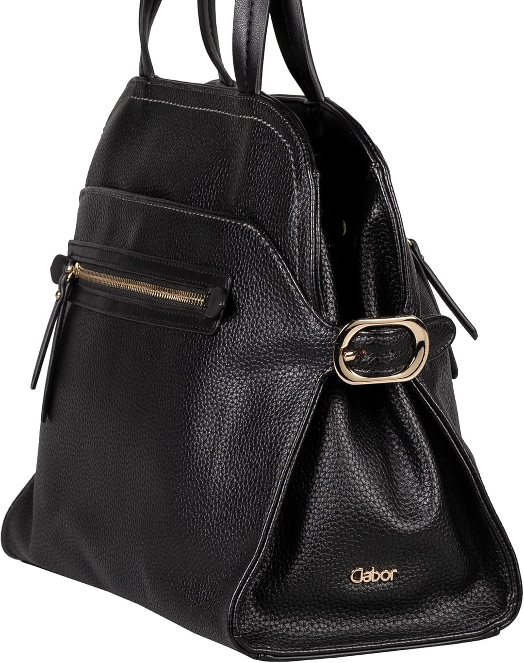 Gabor bags Neomi Damen Shopper Umhängetasche Reissverschluss Gross Schwarz