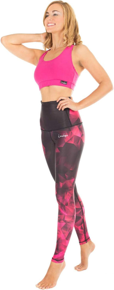 WINSHAPE Damen Functional Power Shape Tights Leggings HWL102-RUBIN-XL Rubin XL, HWL102-RUBIN-XL Rubi