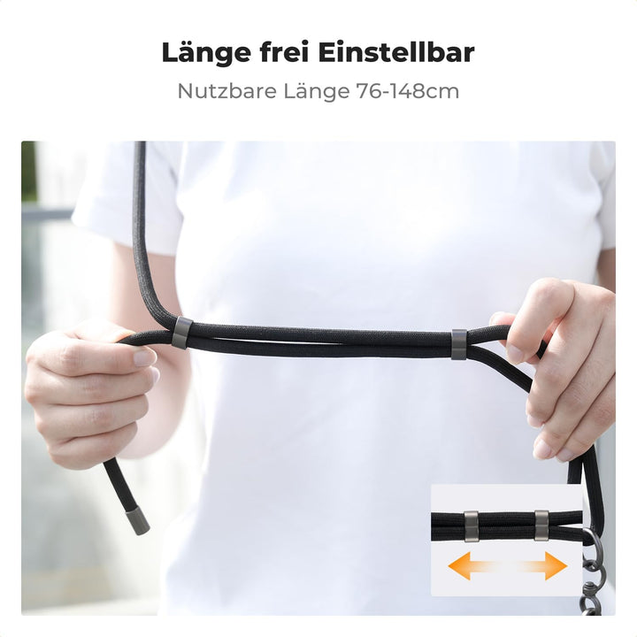 K&F Concept magnetisches ND Filter Set und Schwarzes Schlüsselband kompatibel mit DJI Osmo Pocket 3