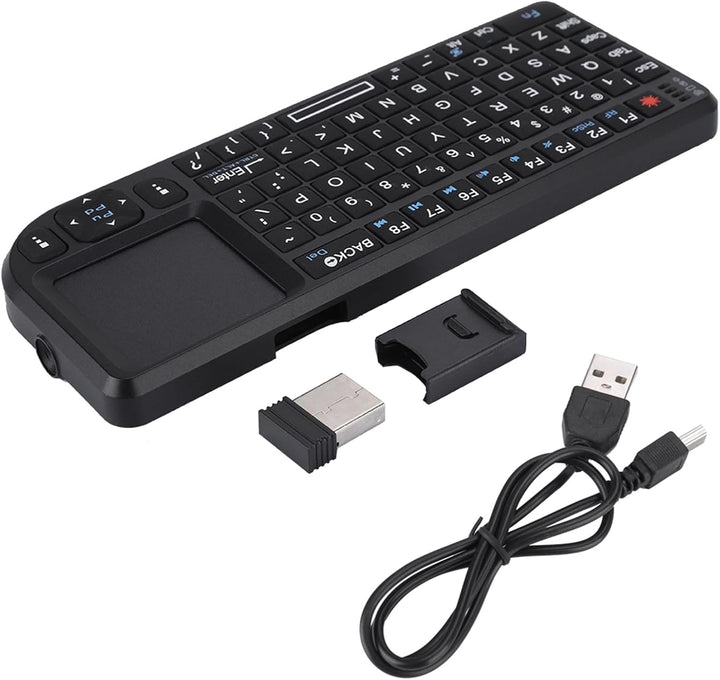Wireless Tastatur und Maus, 2,4 GHz mit Touchpad
