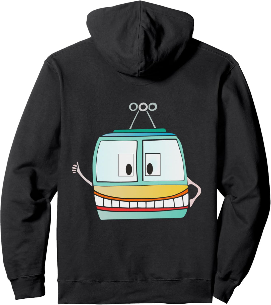Bergbahn Seilbahn Gondel Pullover Hoodie