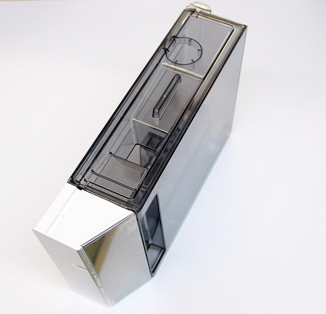 Wassertank Wasserbehälter Tank Ersatztank komplett Weiss-Schwarz/Passend für DeLonghi Kaffee-Vollaut
