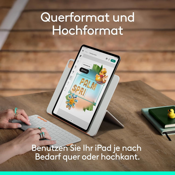 Logitech MX Anywhere 3S for Mac, kompakte kabellose Bluetooth-Maus, 8K-DPI-Abtastung auf jeder Fläch