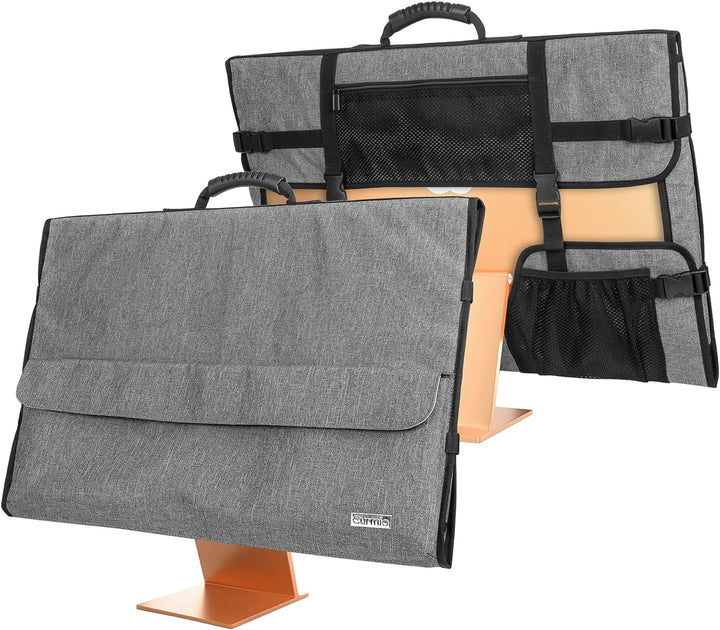 CURMIO Tragetasche für Apple 24" iMac, Schutzhülle für Apple IMAC 24 Zoll Display, Monitor Tasche mi