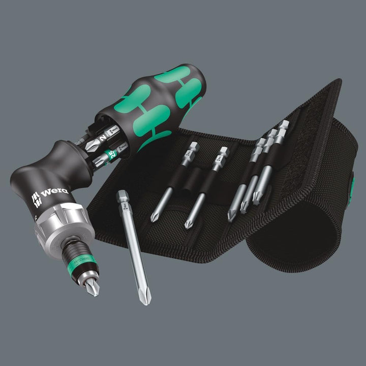Wera 05051031001, 1 Set Kraftform Kompakt Pistol RA 4, 13-teilig, Stück One size