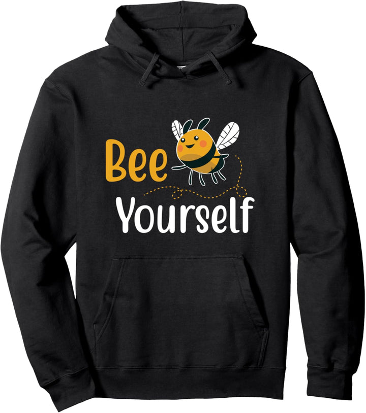 Bee Yourself Lustige Imker Biene Pullover Hoodie