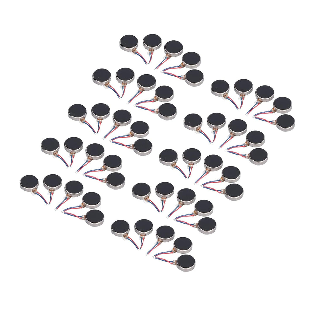 50 Stück Mini-Vibrationsmotoren DC 3V 10x2,7 Mm Anti-Interferenz Kleiner Leichter, Geräuscharmer Mik
