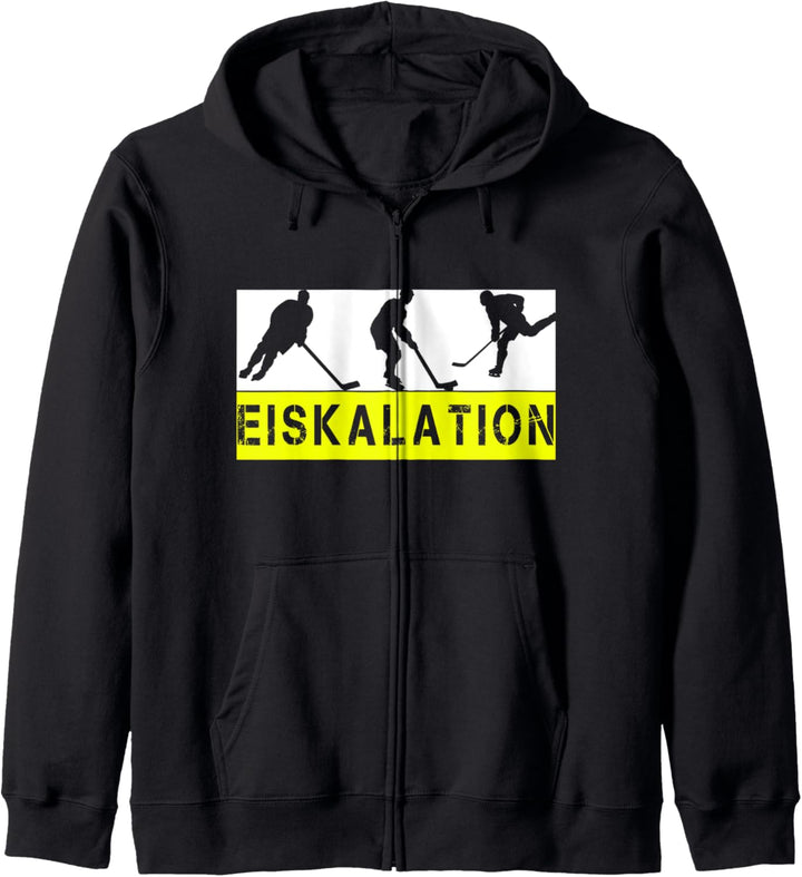 Eishockey, Eishockeyspieler, Fan, Trainer Geschenkidee Kapuzenjacke