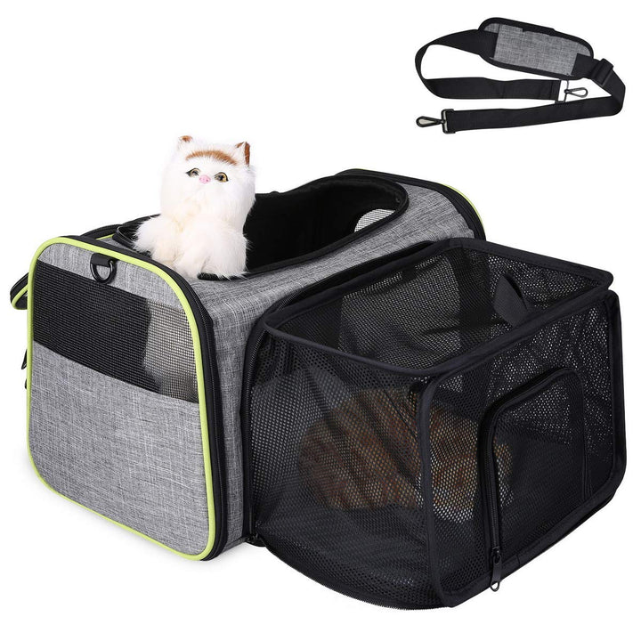 TAMOWA Transportbox Katze Transportbox Hund Faltbare Hundetragetasche, Faltbare Katzentragetasche mi