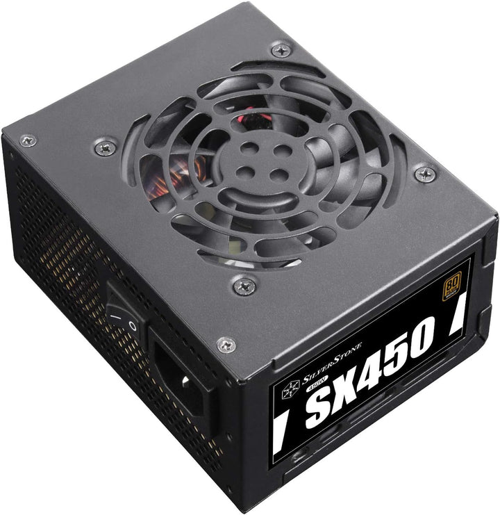 Silverstone SST-SX450-B - SFX Serie, 450W 80 Plus Bronze flüsterleises PC-Netzteil mit 80 mm-Lüfter