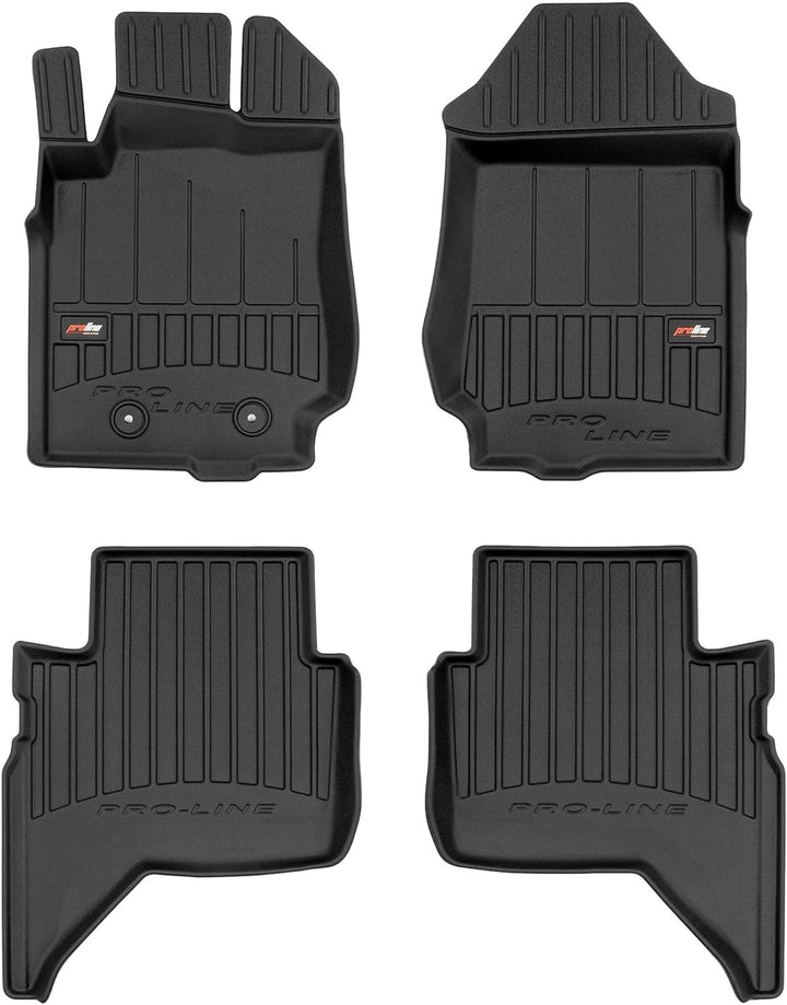 SMK Gummimatten Auto fussmatten Satz für Ford Ranger V 2015-2022 Erleben Sie einen neuen Standard de