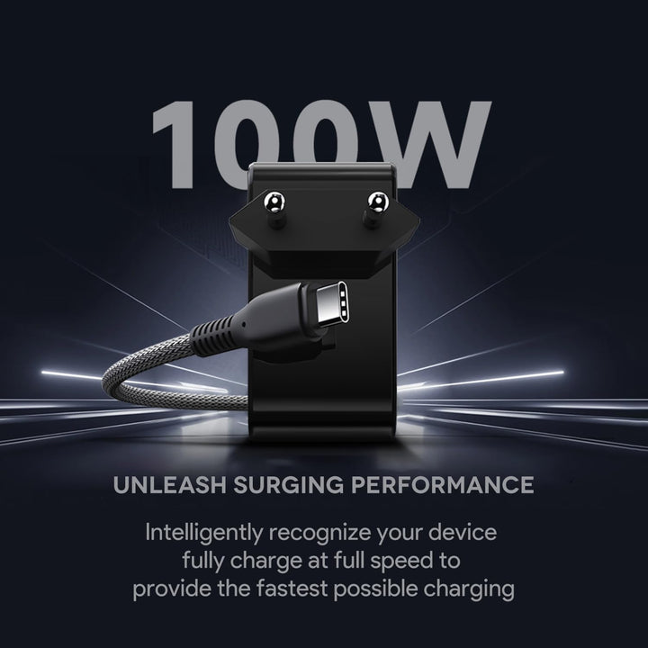 KFD 100W USB C Netzteil Schnellladegerät für DJI Mini 4 Pro Fly More, Mavic 4 Pro/Avata 2/Flip/Mini