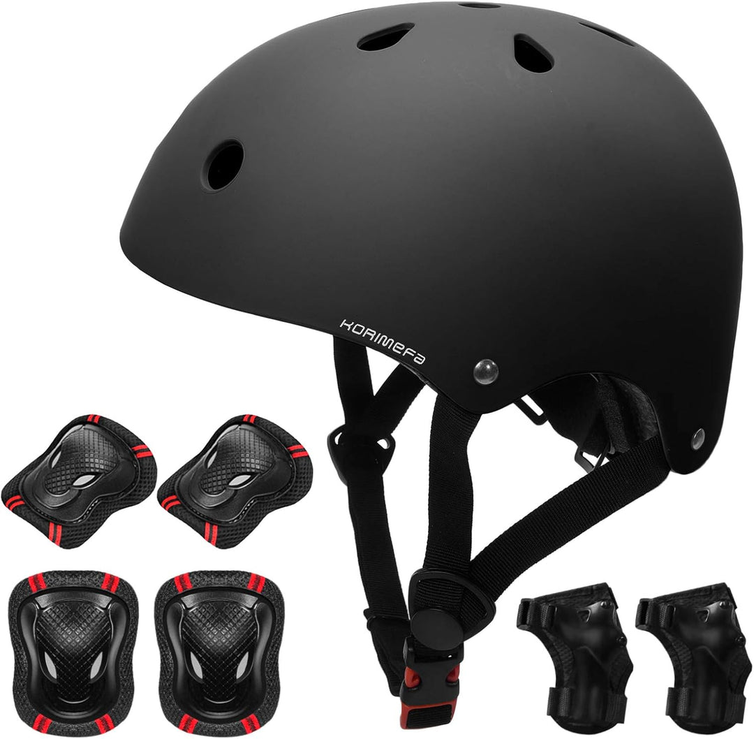 KORIMEFA Kinder Fahrradhelm Kinderhelm Skaterhelm Verstellbar für 3 Jahre Junge CE-Zertifizierung fü