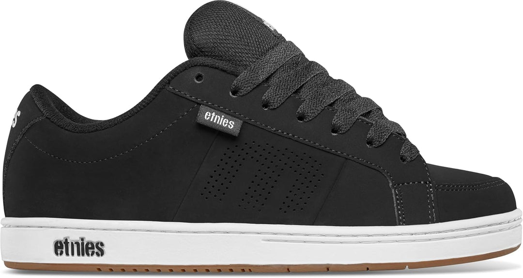 Etnies Herren Kingpin Skateboardschuhe 39 EU Schwarz Weiss, 39 EU Schwarz Weiss