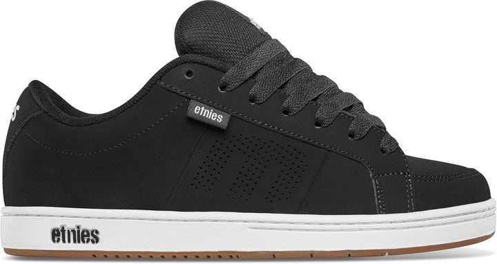 Etnies Herren Kingpin Skateboardschuhe 42 EU Schwarz Weiss, 42 EU Schwarz Weiss