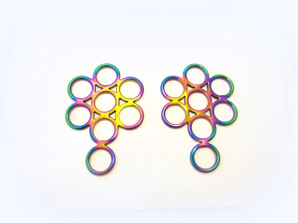 PS Pferdeartikel Regenbogenfarben - Gebissloser Zaum Hackamore Flower - Multicolour Rainbow