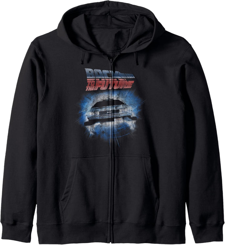 Back To The Future DeLorean Breakthrough Kapuzenjacke