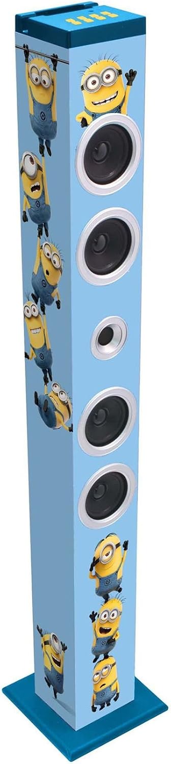 Lexibook - BT900DES - Minions Bluetooth Sound Turm Moi, Moche et Méchant, Moi, Moche et Méchant