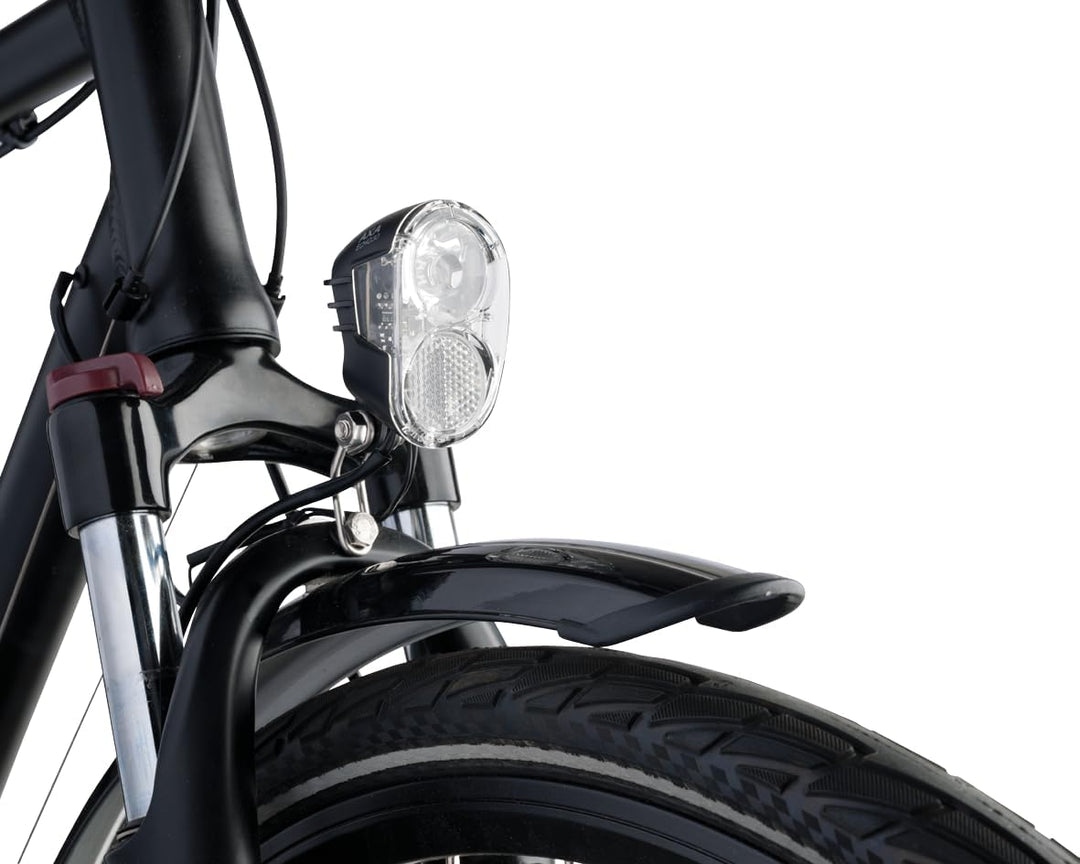 AXA Echo 15 Switch – Dynamo Fahrradlicht – 15 Lux – mit Reflektor – Sichtbar von der Seite – StVZO z