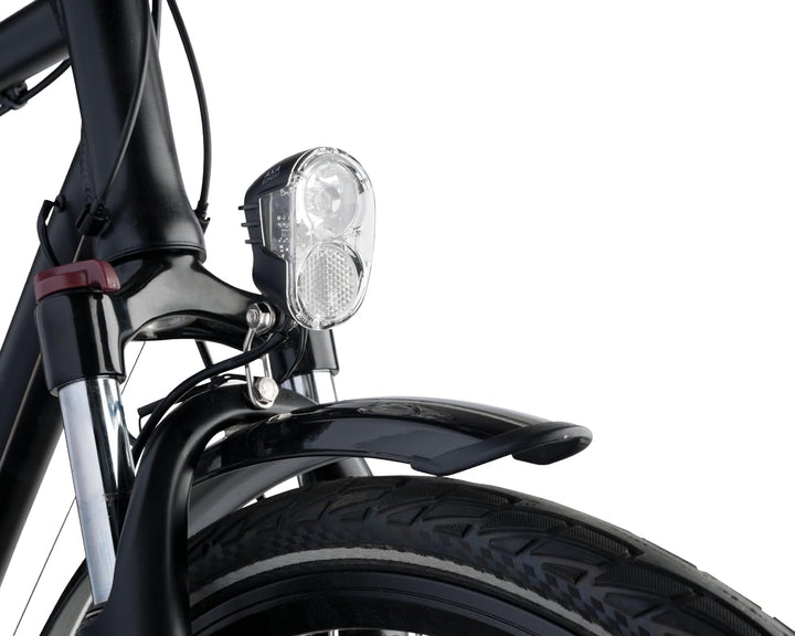 AXA Echo 15 Switch – Dynamo Fahrradlicht – 15 Lux – mit Reflektor – Sichtbar von der Seite – StVZO z
